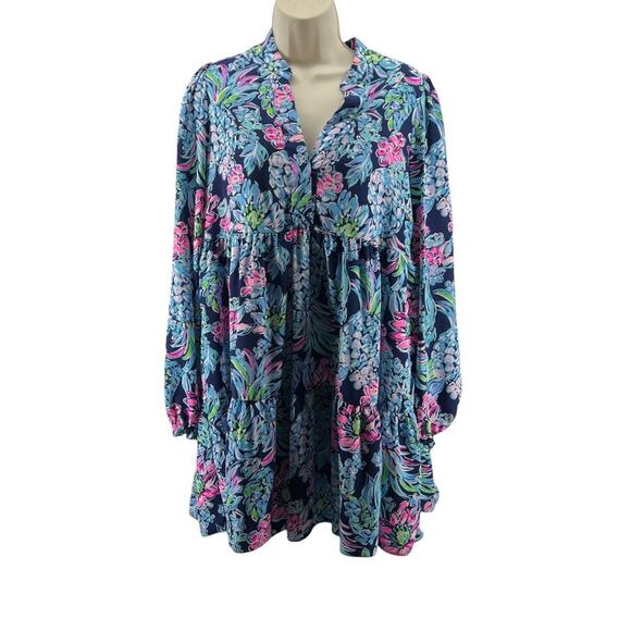 Lilly Pulitzer Winona Stretch Dress Pineapple Paradise Womens Size Small - Picture 1 of 5